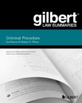 Marcus |  Gilbert Law Summary on Criminal Procedure | Buch |  Sack Fachmedien