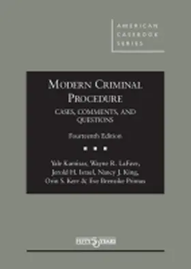 Kamisar |  Modern Criminal Procedure, Cases, Comments, & Questions | Buch |  Sack Fachmedien