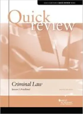 Friedland |  Quick Review of Criminal Law | Buch |  Sack Fachmedien