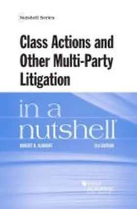 Klonoff |  Class Actions and Other Multi-Party Litigation in a Nutshell | Buch |  Sack Fachmedien