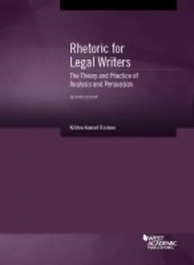 Robbins-Tiscione |  Rhetoric for Legal Writers | Buch |  Sack Fachmedien