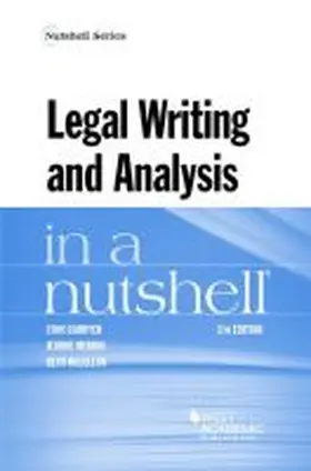 Bahrych |  Legal Writing and Analysis in a Nutshell | Buch |  Sack Fachmedien