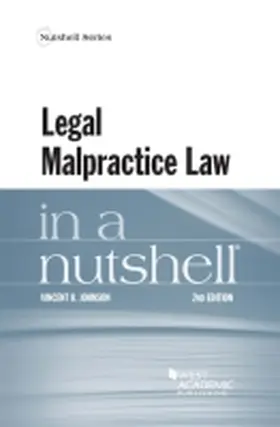 Johnson |  Legal Malpractice Law in a Nutshell | Buch |  Sack Fachmedien