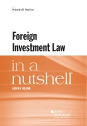 Folsom |  Foreign Investment Law in a Nutshell | Buch |  Sack Fachmedien