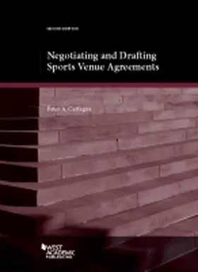 Carfagna |  Negotiating and Drafting Sports Venue Agreements | Buch |  Sack Fachmedien