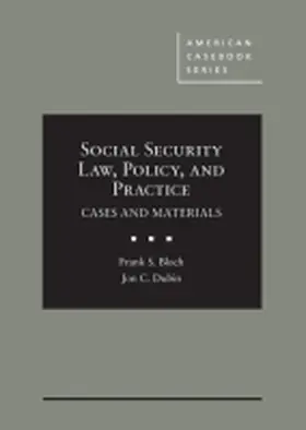 Bloch |  Social Security Law, Policy, and Practice | Buch |  Sack Fachmedien