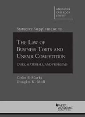 Marks |  Statutory Supplement to Business Torts | Buch |  Sack Fachmedien