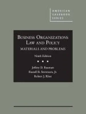 Bauman |  Business Organizations Law and Policy | Buch |  Sack Fachmedien