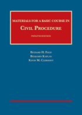 Clermont |  Materials for a Basic Course in Civil Procedure - CasebookPlus | Buch |  Sack Fachmedien