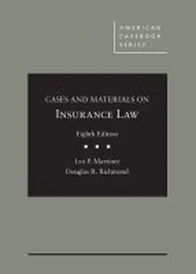 Martinez |  Cases and Materials on Insurance Law | Buch |  Sack Fachmedien