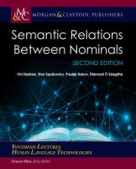  Semantic Relations Between Nominals | Buch |  Sack Fachmedien