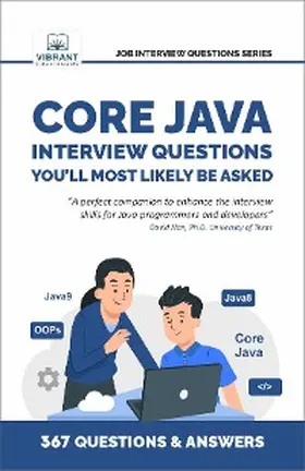 Bidikar / Vibrant Publishers |  Core Java Interview Questions You'll Most Likely Be Asked | eBook | Sack Fachmedien