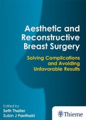 Thaller / Panthaki |  Aesthetic and Reconstructive Breast Surgery | eBook | Sack Fachmedien