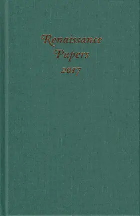 Pearce / Risvold |  Renaissance Papers 2017 | Buch |  Sack Fachmedien