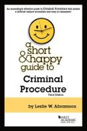 Abramson |  A Short & Happy Guide to Criminal Procedure | Buch |  Sack Fachmedien