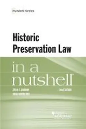 Bronin |  Historic Preservation Law in a Nutshell | Buch |  Sack Fachmedien