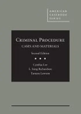  Criminal Procedure, Cases and Materials | Buch |  Sack Fachmedien