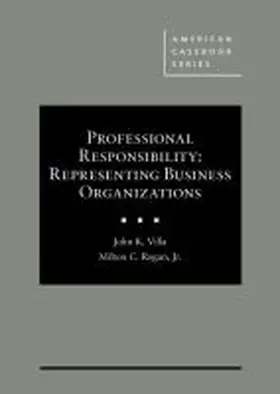 Villa |  Professional Responsibility | Buch |  Sack Fachmedien