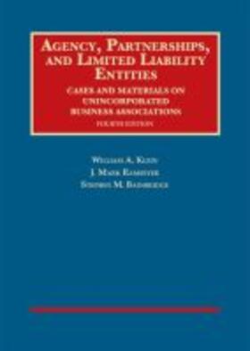 Klein |  Agency, Partnerships, and Limited Liability Entities | Buch |  Sack Fachmedien