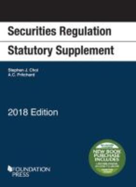 Choi |  Securities Regulation Statutory Supplement, 2018 Edition | Buch |  Sack Fachmedien