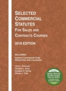 Chomsky |  Selected Commercial Statutes for Sales and Contracts Courses, 2018 | Buch |  Sack Fachmedien