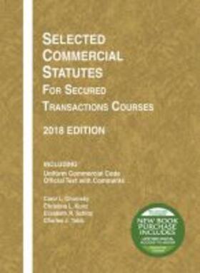 Chomsky |  Selected Commercial Statutes for Secured Transactions Courses, 2018 | Buch |  Sack Fachmedien