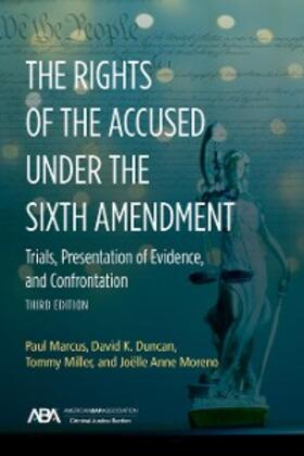 Marcus / Duncan / Moreno |  The Rights of the Accused under the Sixth Amendmen | eBook | Sack Fachmedien