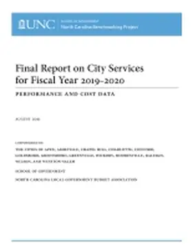  Final Report on City Services for Fiscal Year 2019-2020 | Buch |  Sack Fachmedien