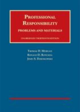 Morgan |  Professional Responsibility, Problems and Materials, Unabridged - CasebookPlus | Buch |  Sack Fachmedien