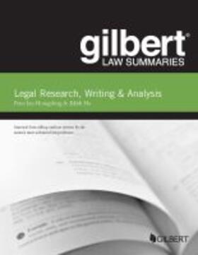  Gilbert Law Summary on Legal Research, Writing & Analysis | Buch |  Sack Fachmedien