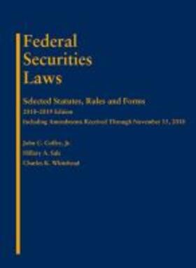 Jr |  Federal Securities Laws | Buch |  Sack Fachmedien