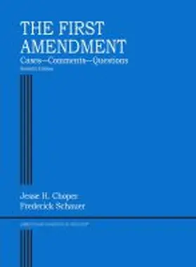  The First Amendment | Buch |  Sack Fachmedien