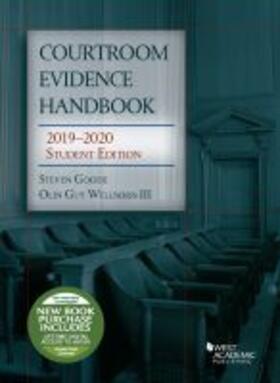 Courtroom Evidence Handbook, 2019-2020 Student Edition | Buch | 978-1-64242-773-8 | sack.de