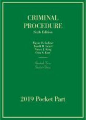  Criminal Procedure, Student Edition, 2019 Pocket Part | Buch |  Sack Fachmedien