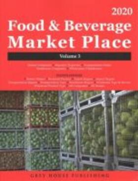 Mars |  Food & Beverage Market Place: Volume 3 - Brokers/Wholesalers/Importer, Etc, 2020 | Buch |  Sack Fachmedien