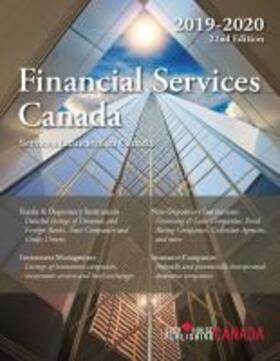 Financial Services Canada, 2019/20 | Buch |  Sack Fachmedien