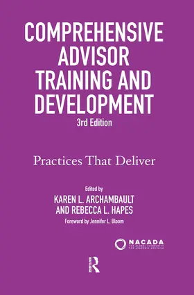 Archambault / Hapes |  Comprehensive Advisor Training and Development | Buch |  Sack Fachmedien