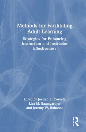 Baumgartner / Coryell / Bohonos |  Methods for Facilitating Adult Learning | Buch |  Sack Fachmedien