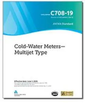 American Water Works Association | AWWA C708-19 Cold-Water Meters | Buch | 978-1-64717-007-3 | sack.de