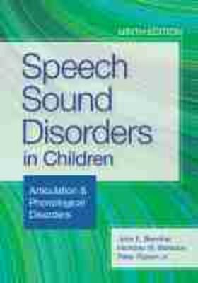 Bernthal / Bankson / Flipsen |  Speech Sound Disorders in Children | Buch |  Sack Fachmedien