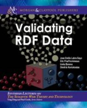 VALIDATING RDF DATA | Buch |  Sack Fachmedien