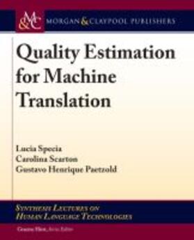 QUALITY ESTIMATION FOR MACHINE | Buch | 978-1-68173-375-3 | sack.de