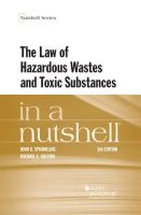 Sprankling |  The Law of Hazardous Wastes and Toxic Substances in a Nutshell | Buch |  Sack Fachmedien