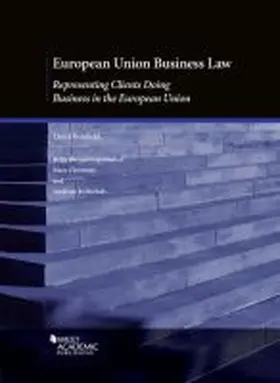 Bonfield |  European Union Business Law | Buch |  Sack Fachmedien