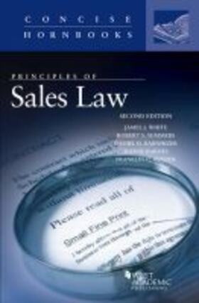White |  Principles of Sales Law | Buch |  Sack Fachmedien