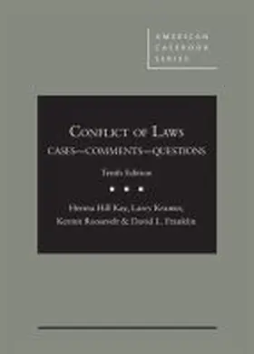 Kay |  Conflict of Laws, Cases, Comments, and Questions | Buch |  Sack Fachmedien