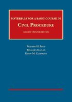 Clermont |  Materials for a Basic Course in Civil Procedure, Concise - CasebookPlus | Buch |  Sack Fachmedien