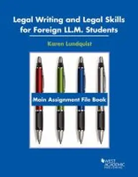 Lundquist |  Legal Writing and Legal Skills for Foreign LL.M. Students | Buch |  Sack Fachmedien