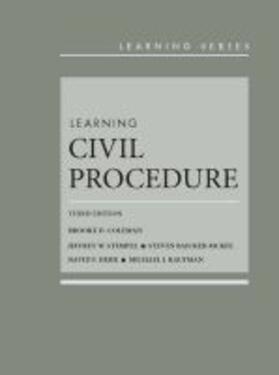 Stempel |  Learning Civil Procedure | Buch |  Sack Fachmedien
