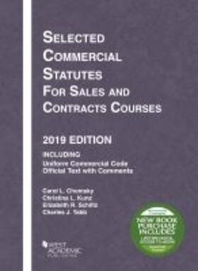  Selected Commercial Statutes for Sales and Contracts Courses, 2019 Edition | Buch |  Sack Fachmedien